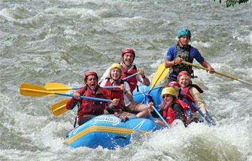 Rafting in Nepal